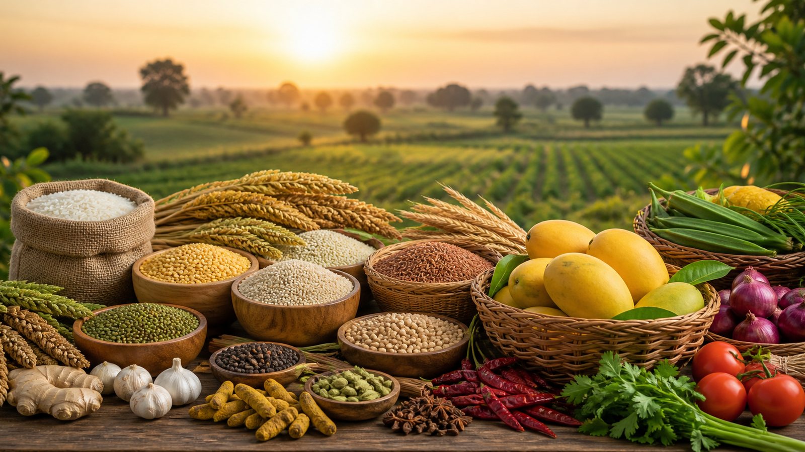 Indian agricultural sourcing for export buyers